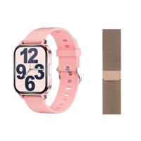 Q18 Montre de sport intelligente avec bracelet intelligent à écran tactile de 1, 7 pouces avec double sangle