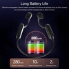 Q50 Casque à conduction osseuse 8 Go Lecteur MP3 IPX8 Étanche Natation Sport Casque Sans Fil BT5.0 Écouteur Mains Libres avec Microphone