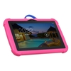 Q8 7 pouces enfants tablette IPS écran 1024*600 résolution 2GB + 16GB mémoire Android 6.0 prise en charge WiFi/BT connexion Rose rouge US Plug