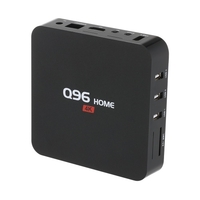 Q96 HOME Smart Android 8.1 TV Box RK3229 Quad Core UHD 4K Media Player 1 Go / 8 Go 2.4G WiFi H.265 VP9 HDR10 Lecteur vidéo avec télécommande