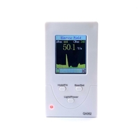QA060 Dosimètre de rayonnement multifonction portable portable Compteur Geiger Détecteur de rayonnement nucléaire Compteur Dosimètre personnel Rayons X Beta Gamma Iode 131 Détecteur 3 voies d