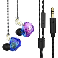 QKZ AK6 Max 3.5mm casque filaire musique dynamique écouteur détachable câble pour casque crochet d