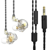 QKZ AK6 Max 3.5mm casque filaire musique dynamique écouteur détachable câble pour casque crochet d