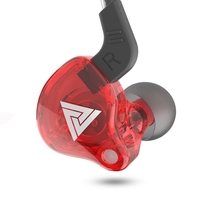 QKZ AK6 Universal 3.5mm HiFi Sport Headphones In Ear Earphone for Running with Microphone Headset Music Earbuds