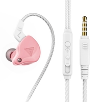 QKZ AK6-X 3.5mm casque filaire intra-auriculaire dynamique écouteurs Super basse musique écouteur sport casque avec microphone