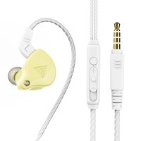 QKZ AK6-X 3.5mm casque filaire intra-auriculaire dynamique écouteurs Super basse musique écouteur sport casque avec microphone