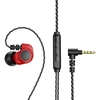 QKZ SK5 Écouteurs Intra-Auriculaires Sport Écouteurs Stéréo Running Casque Avec Micro Casque Filaire 3.5mm