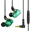 QKZ SK7 Écouteurs filaires 3, 5 mm Écouteurs intra-auriculaires Écouteurs de musique Super Bass Casque de sport avec microphone