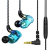 QKZ SK7 Écouteurs filaires 3, 5 mm Écouteurs intra-auriculaires Écouteurs de musique Super Bass Casque de sport avec microphone