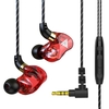QKZ SK7 Écouteurs filaires 3, 5 mm Écouteurs intra-auriculaires Écouteurs de musique Super Bass Casque de sport avec microphone