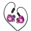 QKZ VK4 3.5mm Casque filaire In-ear Sport Headset Moving Coil Music Écouteurs Contrôle en ligne avec micro détachable Câble remplacé