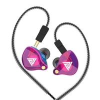 QKZ VK4 3.5mm Casque filaire In-ear Sport Headset Moving Coil Music Écouteurs Contrôle en ligne avec micro détachable Câble remplacé