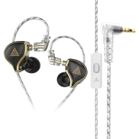 QKZ ZXD dynamique lecteur écouteur HIFI basse écouteurs Sport suppression de bruit casque 3.5mm filaire casque autour de l