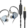 QKZ ZXN 3.5mm casque filaire musique dynamique écouteur détachable câble pour casque crochet d