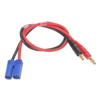 QM028 Câble de charge Câble adaptateur secteur T Plug à 4mm Banane Plug Câble de charge 14AWG 20cm