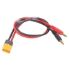 QM028 Câble de charge Câble adaptateur secteur T Plug à 4mm Banane Plug Câble de charge 14AWG 20cm