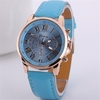 Quartz des femmes élégantes montres en cuir PU Casual Wristwatch pour dames dames montres élégance montres