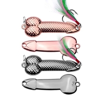 Équipement de pêche VIB leurre de pêche en métal dur VIB Wobble leurres de poissons Squama Rose or / argent gris cuillère leurre de pêche s