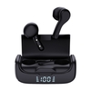R28 BT5.0 écouteur vrai sans fil stéréo casque de sport réduction intelligente du bruit affichage LED touchant casque méga basse son stéréo casque