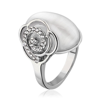 R623 Gros haute qualité Nickle libre antiallergique nouveaux bijoux 18K or PlatedRing