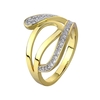 R659-B-8 gros haute qualité Nickle libre antiallergique nouveaux bijoux 18K or PlatedRing