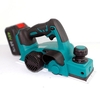 Rabot électrique sans fil 21V 15000r/min avec profondeur de coupe de 2mm Machine de découpe de bois efficace outil de travail du bois sans batterie