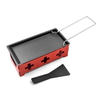 Raclette Set de Raclette de Fromage Anti-Adhérent