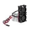 Radiateur de moteur de voiture RC 550540 ventilateurs de refroidissement Double moteur avec capteur thermique CNC radiateur en alliage d
