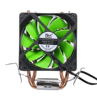 Radiateur de ventilateur hydraulique pour CPU Heatpipe à double radiateur silencieux pour Intel 775