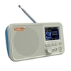 Radio AM FM numérique Tuner radio numérique portable et rechargeable prend en charge la minuterie de veille du port USB TF et mains libres pour la maison ou l