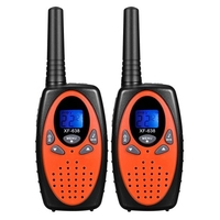 Radio bidirectionnelle pour adultes enfants 22 canaux 0.5W talkie-walkie longue portée avec suppression du bruit VOX pour Camping randonnée cyclisme bateau de croisière voyage sur la route (une paire)
