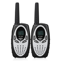 Radio bidirectionnelle pour adultes enfants 22 canaux 0.5W talkie-walkie longue portée avec suppression du bruit VOX pour Camping randonnée cyclisme bateau de croisière voyage sur la route (une paire)