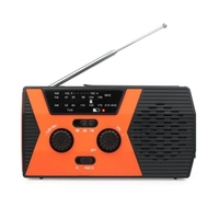 Radio portable AM/FM et NOAA radio extérieure à manivelle d