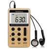 Radio stéréo AM / FM portable TIVDIO V-112 avec écouteurs