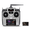 Radiolink AT10 II 12CH RC émetteur Mode 2 2.4G DSSS et FHSS Radio télécommande et récepteur R12DS pour Drone RC (accélérateur à main droite)