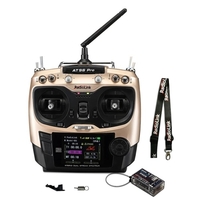 Radiolink AT9S Pro 12 canaux 2.4G RC émetteur Radio contrôleur Mode 1 (accélérateur à droite)
