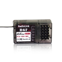 RadioLink R6F V2 2.4Ghz 6CH RC récepteur accessoires pour RC6GS RC4GS RC3S RC4G T8FBr