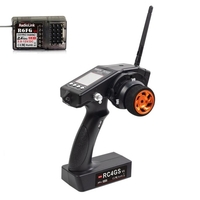 Radiolink RC4GS V2 RC Transmetteur 4 Canaux et Récepteur R6FG avec Gyro 400M Télécommande pour Voiture Bateau Camion