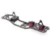 Rails de châssis de châssis en graphite de carbone SCX10