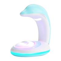 Rainbowz Projecteur Lumière USB Veilleuse 7 Lumière Colorée 1200mAh Rechargeable Veilleuse Cadeau pour Enfants Salon Chambre Chevet