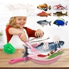 Réaliste En Peluche Simulation Électrique Poupée Poisson Drôle Animaux Interactifs À Mâcher Morsure Fournitures pour Chat Poisson Flop Jouet Pour Chat Pour Mordre et Donner Des Coups de Pied