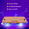 Rango RG-S3 guitare acoustique ramassage magnétique bois de hêtre ramassage de rosace magnétique passif aucune batterie/perçage requis