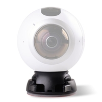 Rapide Titulaire Mont sortie Y compris Buckle + plat et Curved Base de ruban adhésif pour Samsung Gear 360 Caméra pour Ricoh Theta S / SC / M15 & Action Sports Panoramique Caméra w / 1/4 "trou à vis