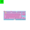 Razer Hello Kitty édition limitée 87 touches clavier filaire compact clavier mécanique rétro-éclairé de bureau de jeu (interrupteur vert Razer)