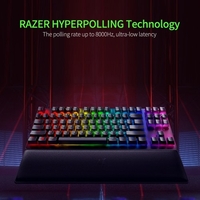 Razer Huntsman V2 Clavier mécanique filaire 87 touches sans clé avec touches PBT mousse insonorisante (commutateurs optiques linéaires)
