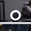 Razer Kiyo 1080P Caméra de streaming pour ordinateur de bureau avec lampe à anneau lumineux en plusieurs étapes pour Tik Tok Live Streaming Black