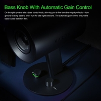 Razer Nommo 2.0 Enceinte de jeu standard Haut-parleurs tissés sur mesure en fibre de verre de 3 po. Ports de graves orientés vers l