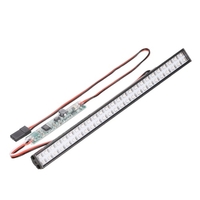 RC LED Lights Bar 147mm / 5.8in Lampe de toit en métal Phare 50LEDs Lumière