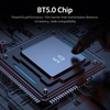 Récepteur audio BT5.0 3.5mm AUX Récepteur BT monté sur véhicule Signal stable Qualité sonore non destructrice Batterie au lithium intégrée