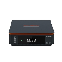 Récepteur de télévision numérique GTMedia V9 Prime HD avec WiFi DVB-S / S2 / S2X H.265 prend en charge la carte CA multi-flux / T2-MI